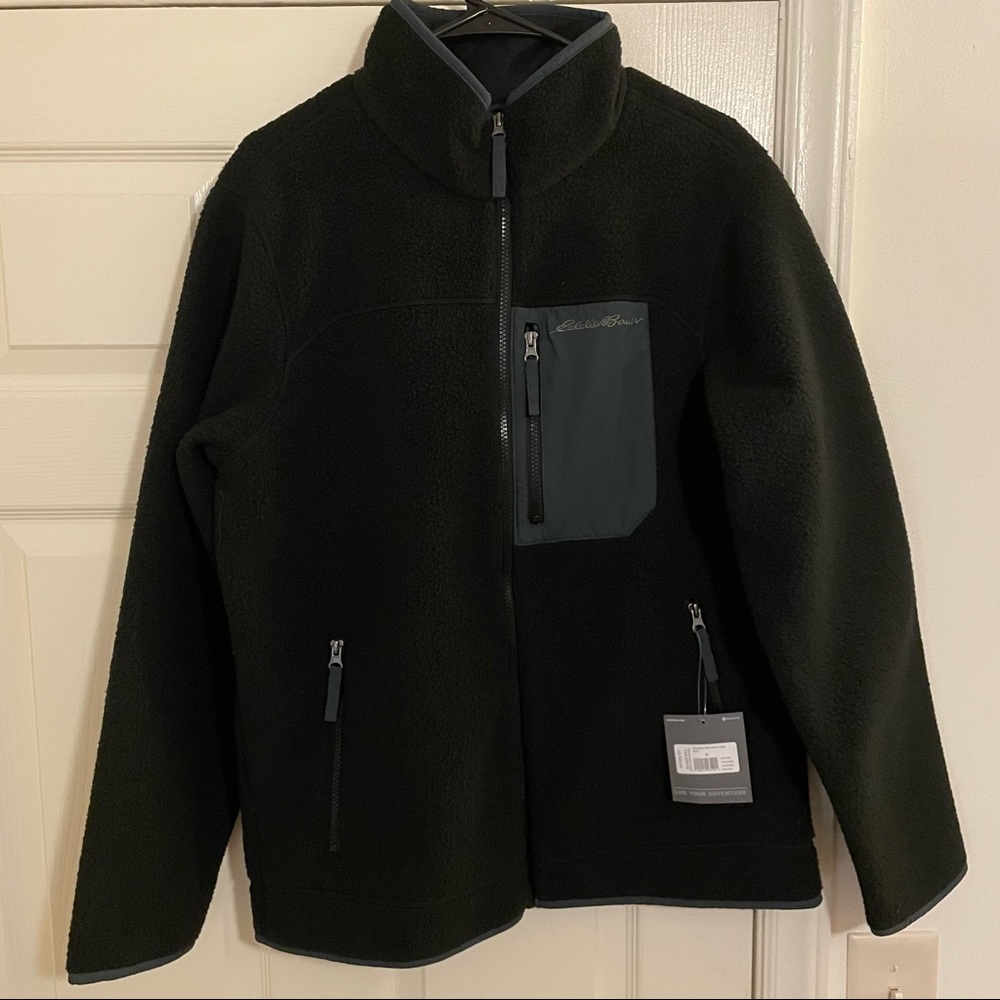 Eddie Bauer Fleece Zip Up Jacket